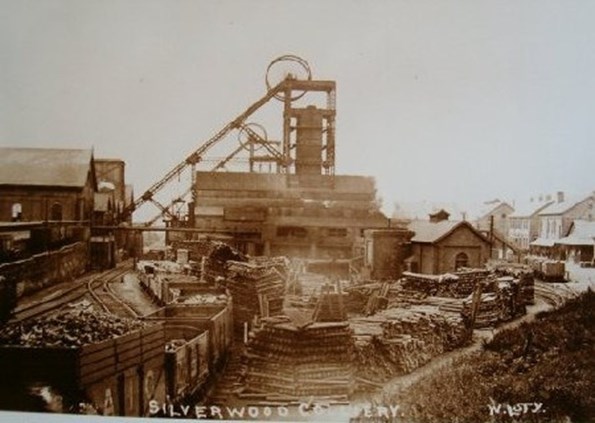 Silverwood Colliery, Date Unknown But Believed To Be Taken About 1900