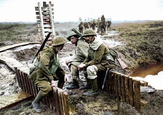 Carrying Party 3Rd Ypres