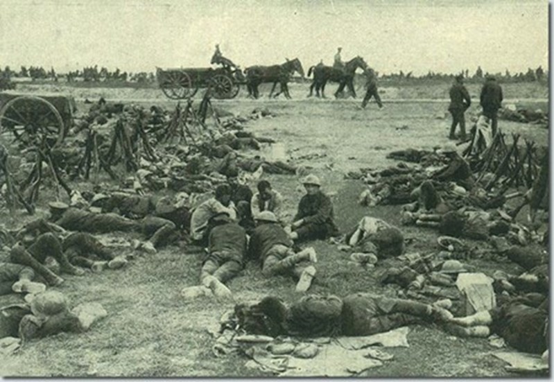 While The Royal Fusiliers Were Serving On The Somme