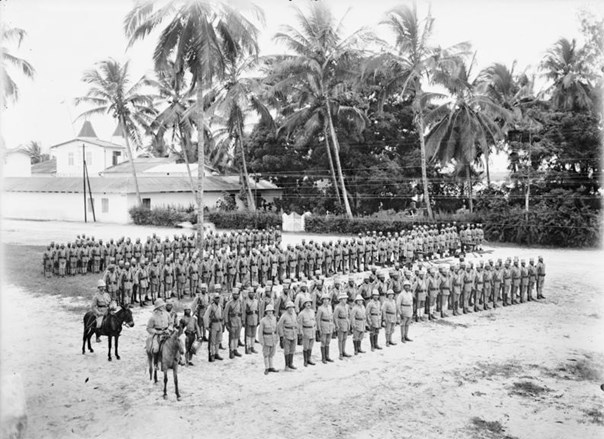 An Askari Company Ready To March In German East Africa