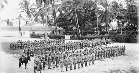 An Askari Company Ready To March In German East Africa