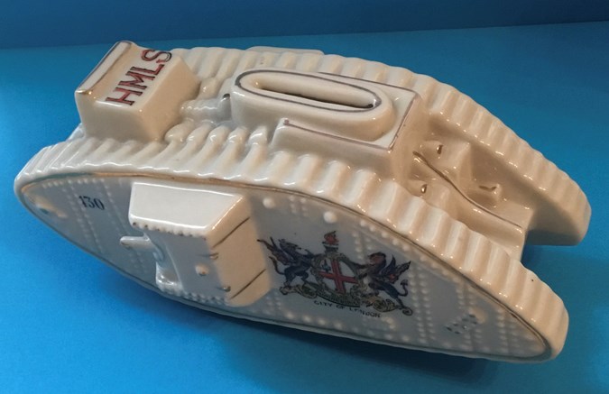 Tank – HMLS Crème De Menthe City Of London Money Box