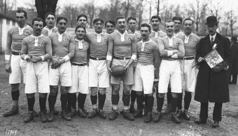 The French National Rugby Team 1912