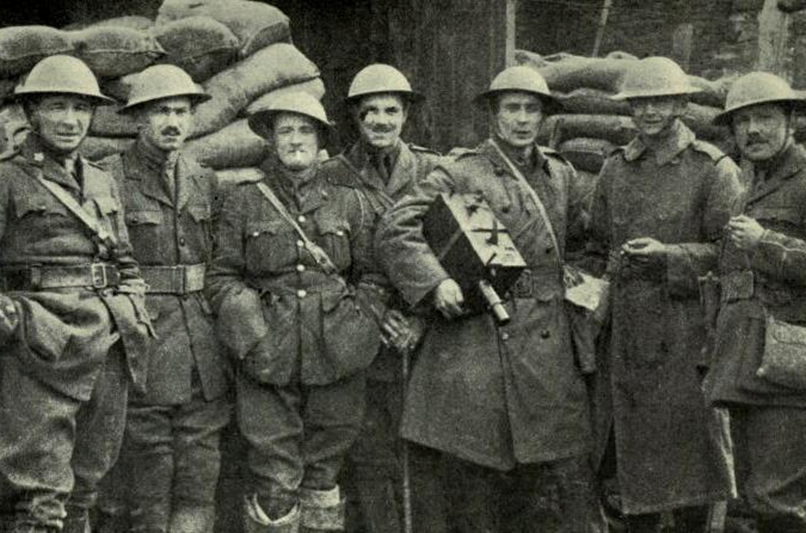 Geoffrey Malins With His Aeroscope Camera