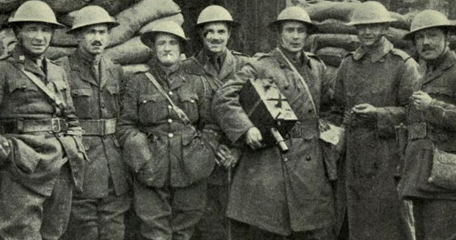 Geoffrey Malins With His Aeroscope Camera