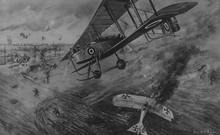 Action For Which Gilbert Stuart Martin Insall Is Awarded VC Cleanup