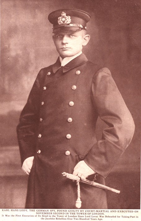 Carl Lody In Naval Uniform