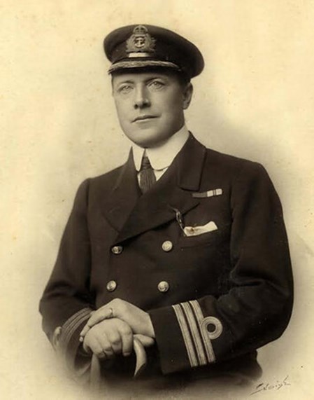 Captain Ernest George William Davidson, The Captain Of The Otranto Who Perished In The Sinking.