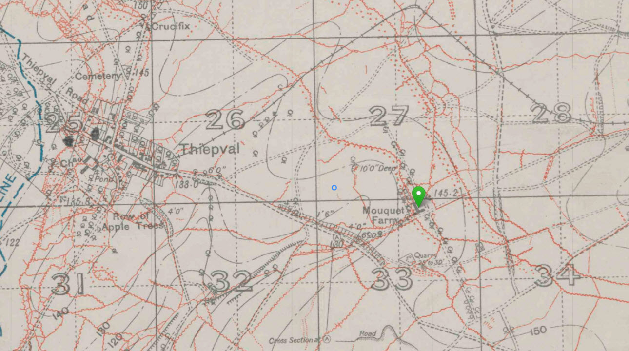 Trenches At Thiepval, September 1916