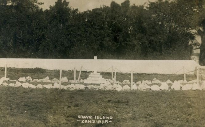 Zanzibar (Grave Island) Cemetery In WW1