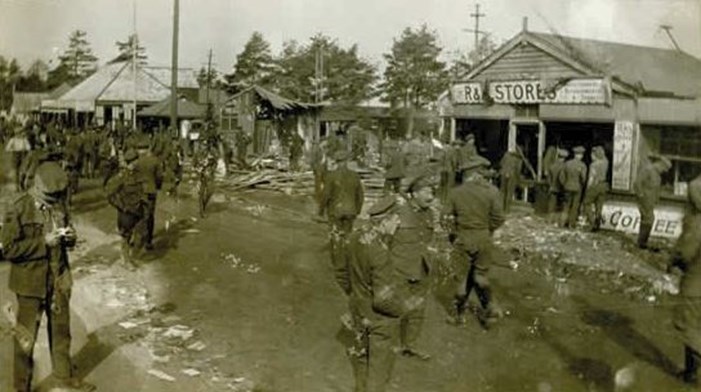 Aftermath Of Disturbances In The Camp