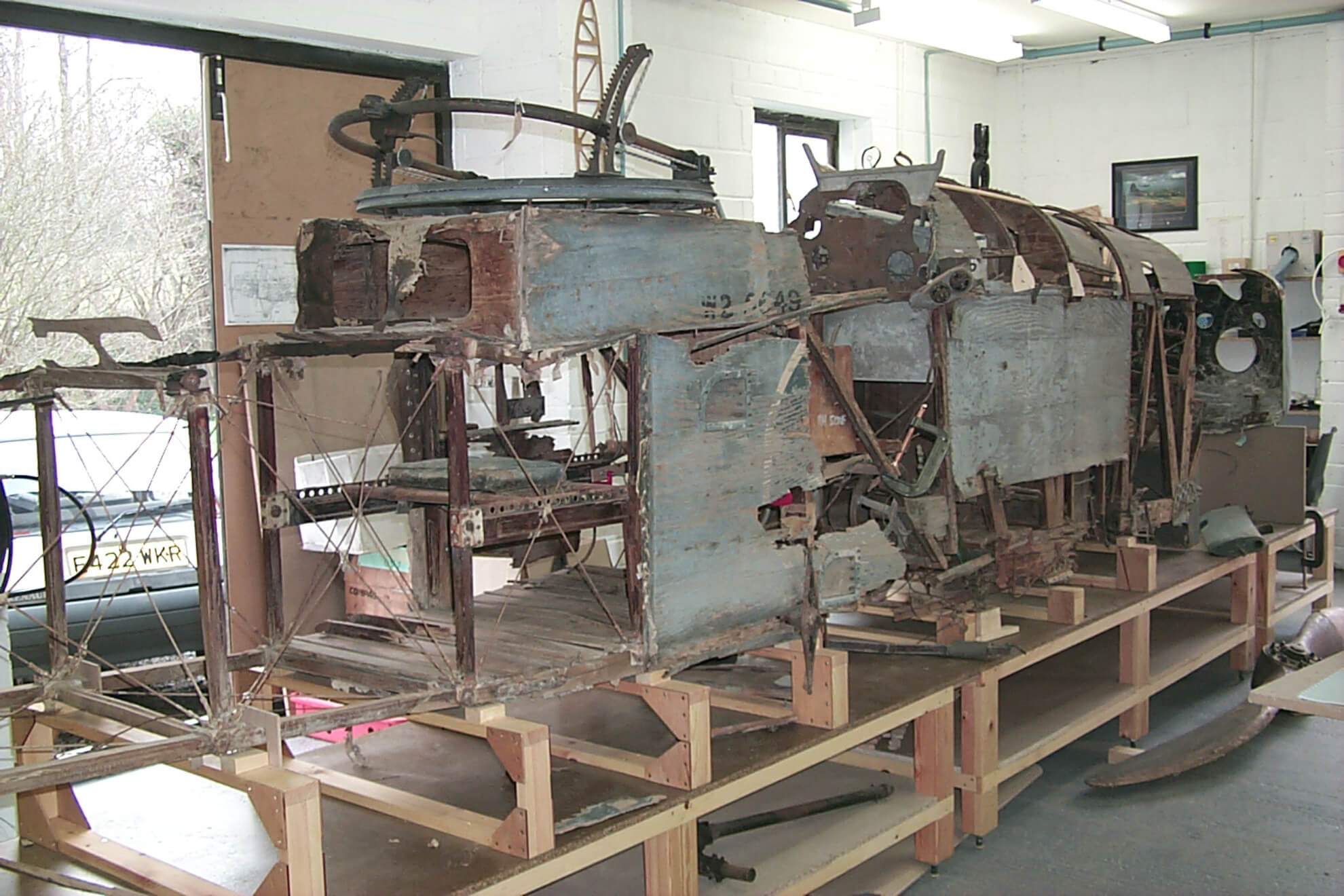 1918 DH 9 Recovered Fuse At Retrotec Retrotec