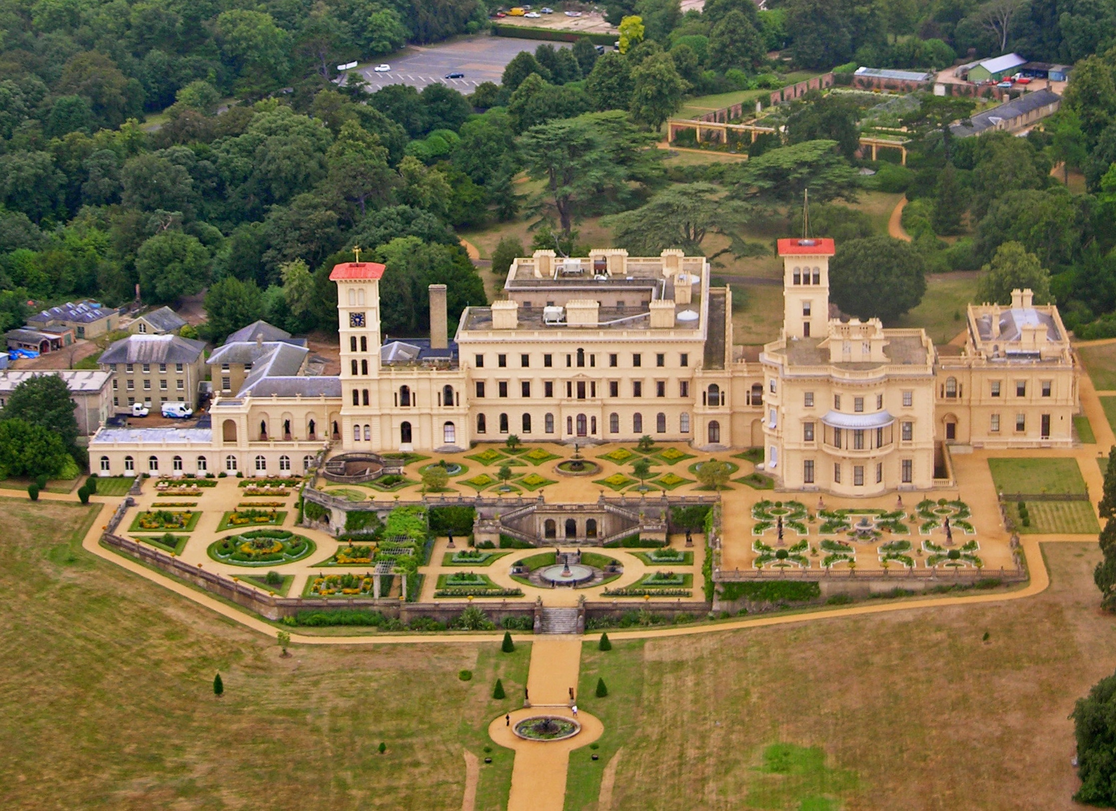 Osborne House From The Air (Cropped)
