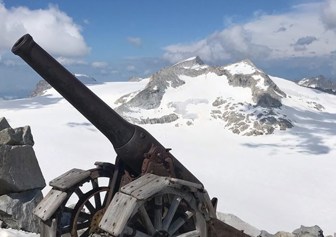 Italian Front Abandoned Gun