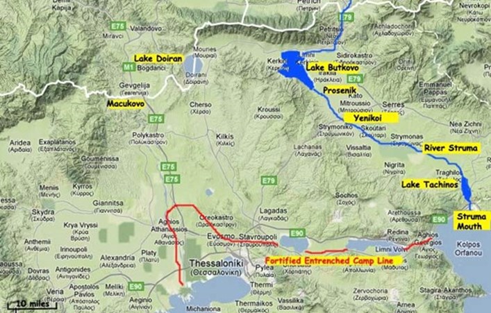 The ‘Birdcage’ Line In Macedonia