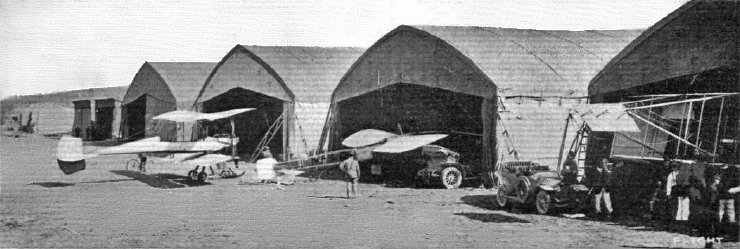 Temporary Bessoneau Hangars