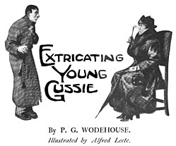 Extricating Young Gussie Title Illustration