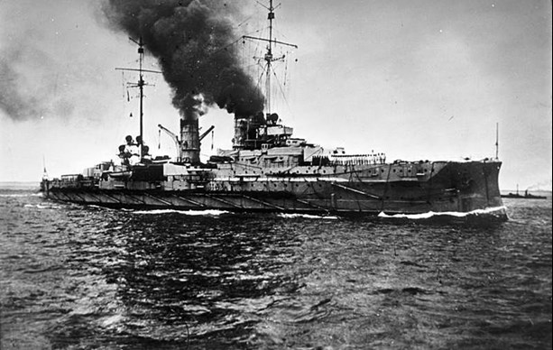 SMS Blücher Was The Only Warship To Be Sunk During The Battle.