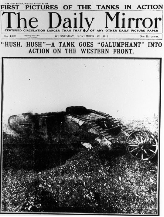 Tank Daily Mirror Headline