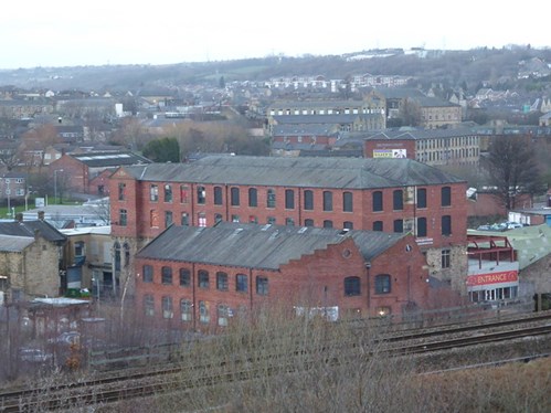Alexandra Mills, Batley. Completed In 1916, This Became The New Premises Of GH Hirst & Co Ltd