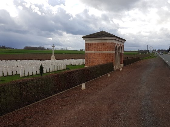 Anneux British Cemetery.