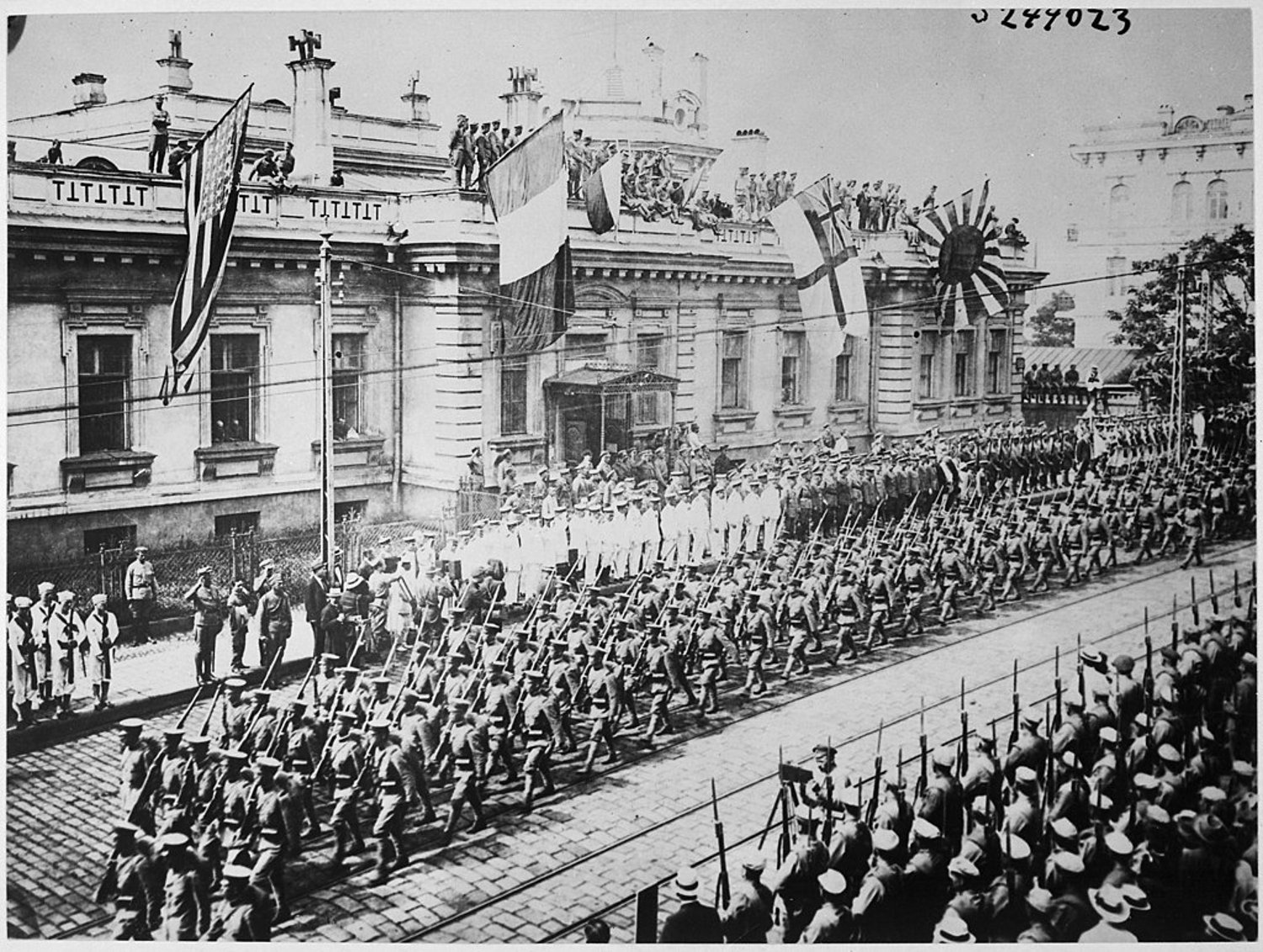 Allied Troops In Vladivostok