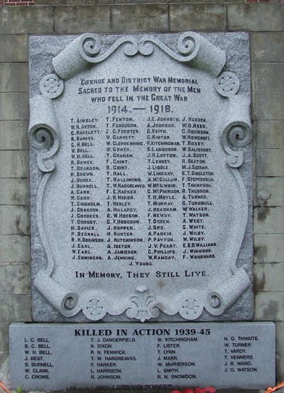 Coxhoe And District War Memorial