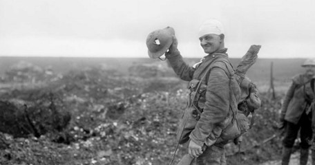 Wounded British Soldier