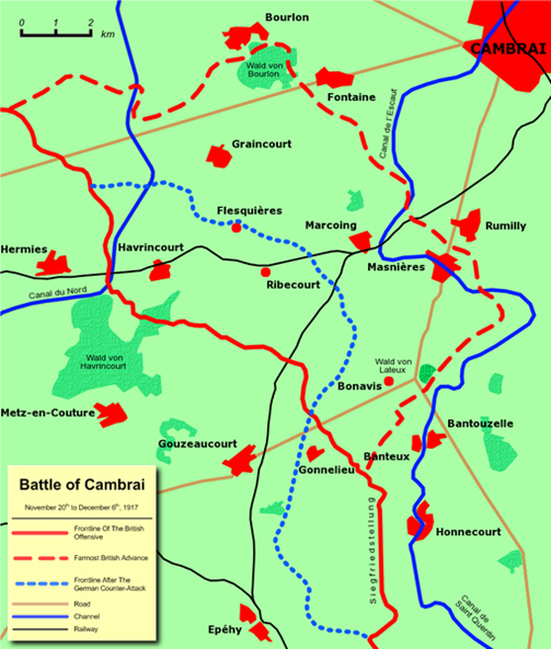 015 509Px Battle Of Cambrai 1 Front Lines