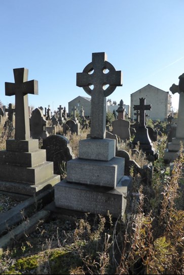 The Family Grave Which Includes Lt John Harold Whitham