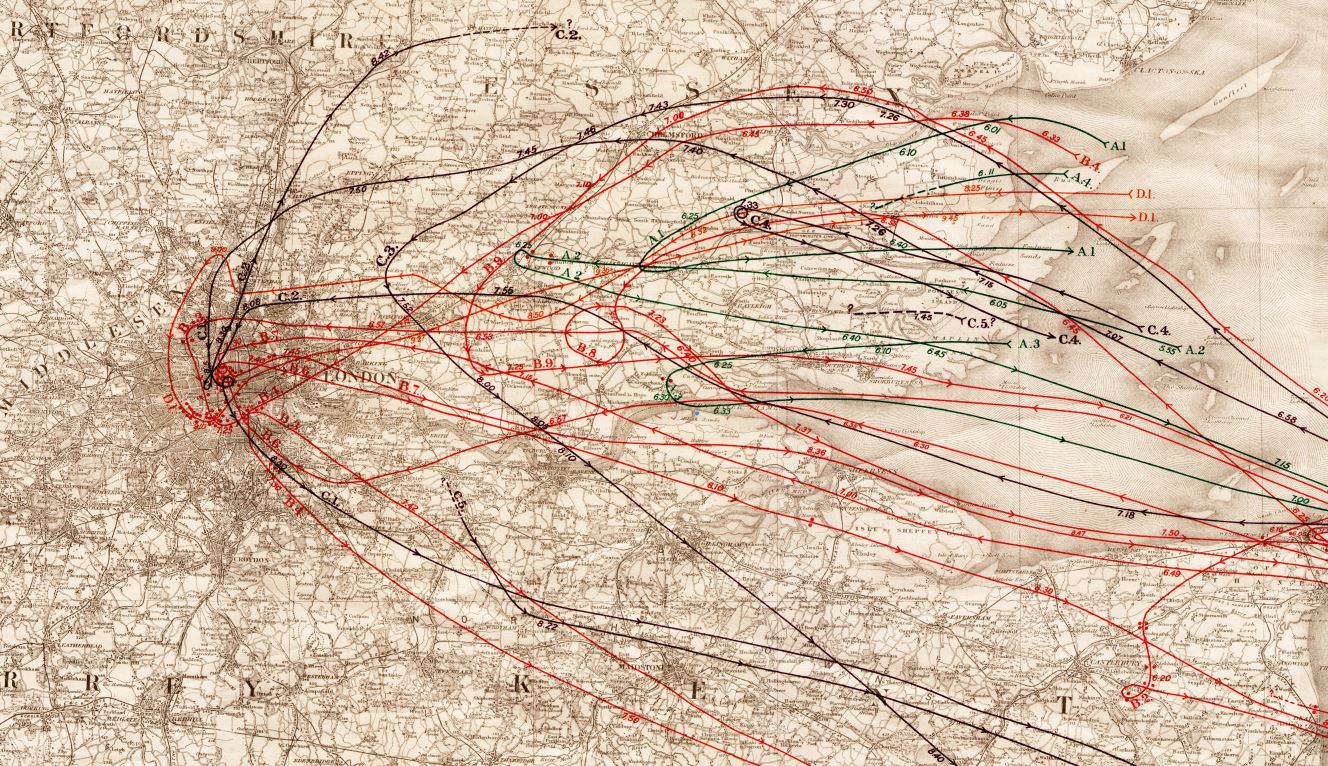 Air Raid Over London 18 December 1917