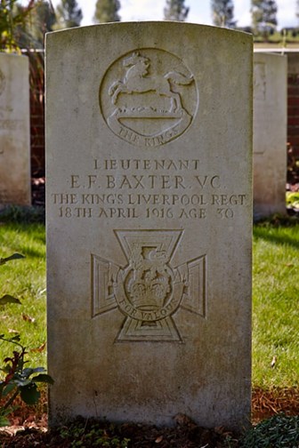 Baxter's Headstone.