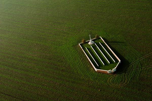 The Isolated Grandcourt Road Cemetery