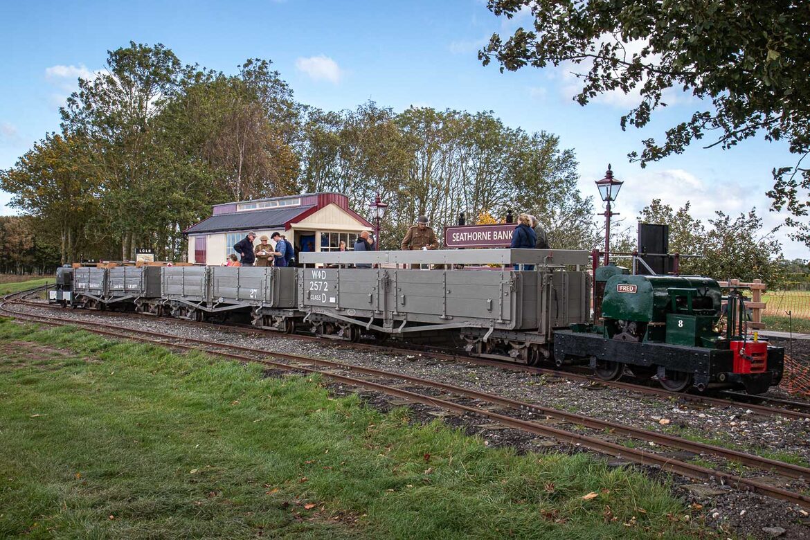 Train At Seathorne Bank Station (LCLR Website)