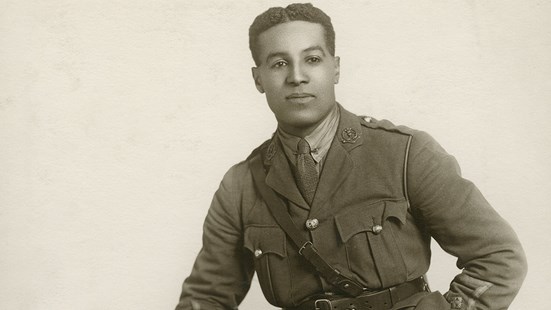 Walter Tull As A Newly Commissioned Subaltern (1)