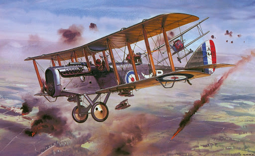 DH4 Of No 25 Squadron