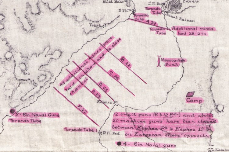 Land Defences Near Chanak