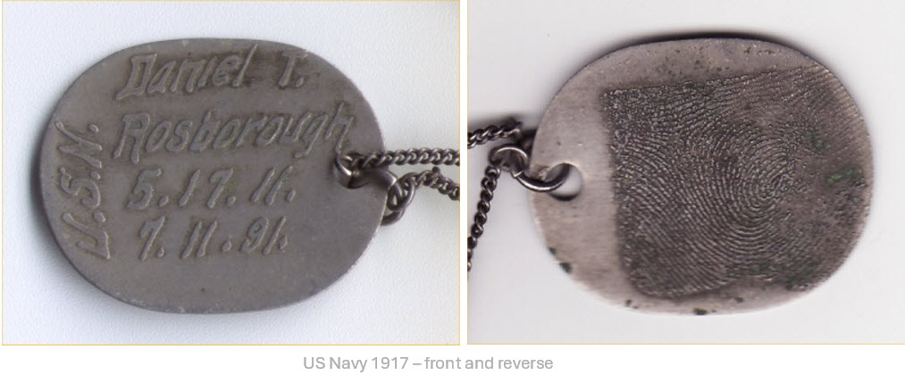 US Navy Front And Reverse