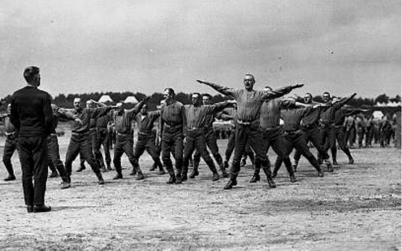 Training Troops C. 1914
