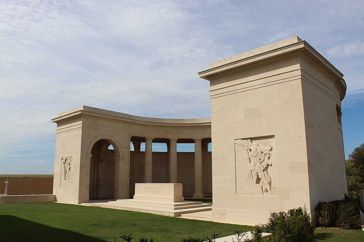 Cambrai Memorial At Louverval