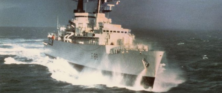 “HMS Broadsword and the Falklands War” by Charlie Threlfall and Christmas Social