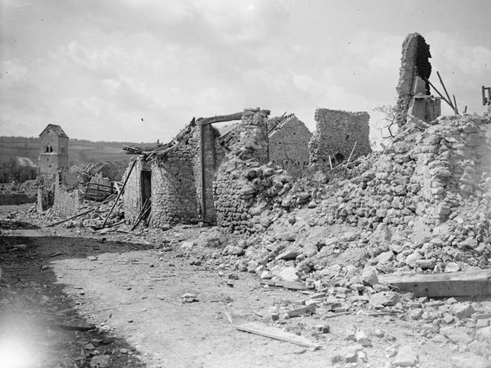 Marfaux Village 1918