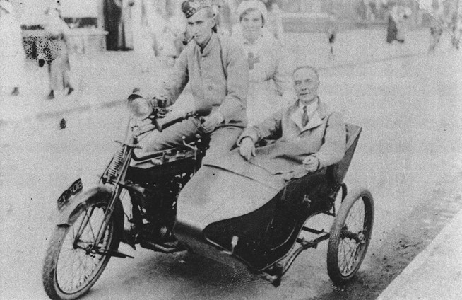 A Still Not Ambulant Roddy In Manchester