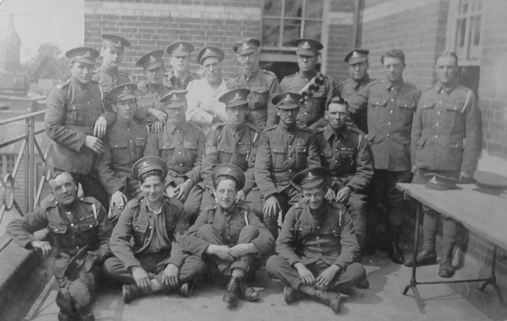 A Group Of Soldiers In The Royal Field Artillery (1914)