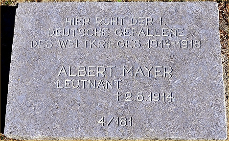 Albert Mayer Headstone