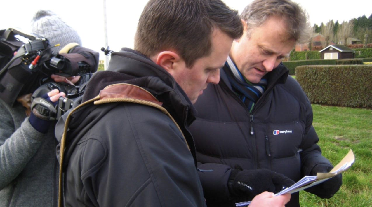 At Wytschaete Reading The Account Of The 1St Lincolns Stand On 16 April 1918