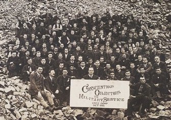 Dyce Camp Quarries Conscientious Objectors (1916 Public Domain)