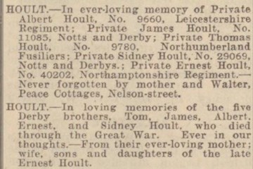 The Hoult family’s sacrifice