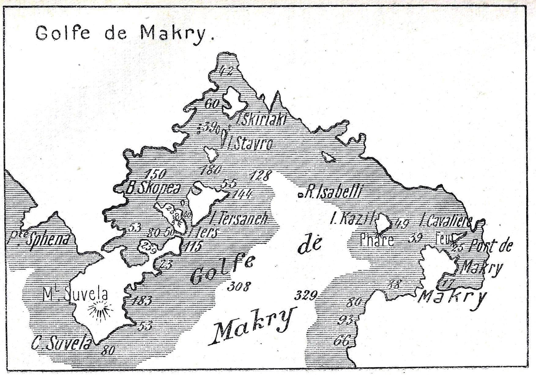 P.59 Map Gulf Of Makry And Tersaneh