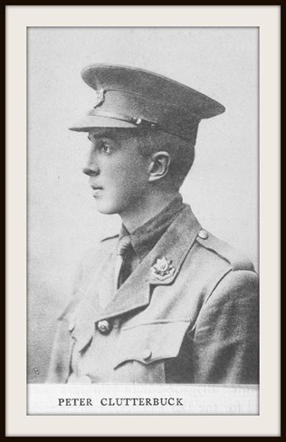 2Nd Lieutenant Peter Clutterbuck